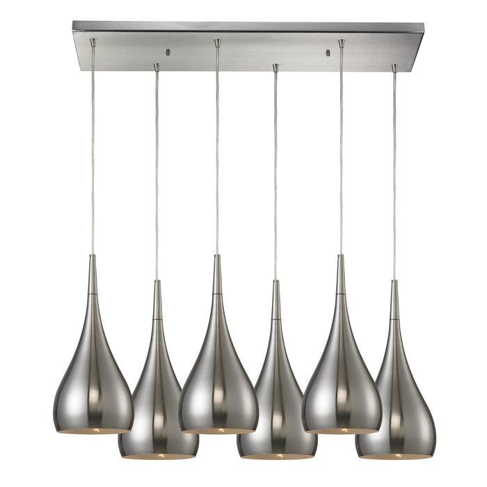 Lindsey Configurable Multi Pendant - Satin Nickel