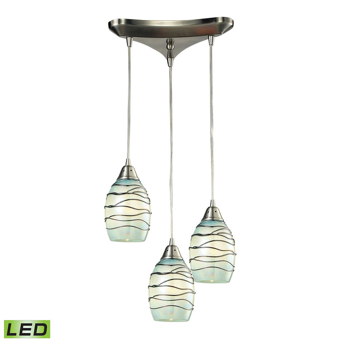 Vines Configurable Multi Pendant - Satin Nickel