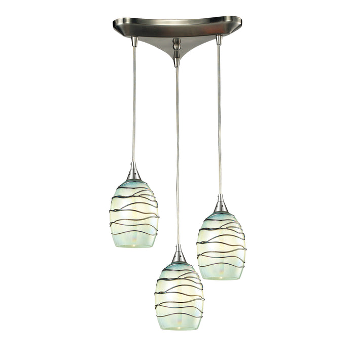 Vines Configurable Multi Pendant - Satin Nickel