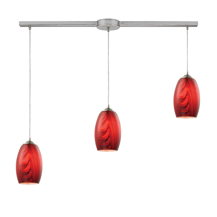 Tidewaters Configurable Multi Pendant - Satin Nickel