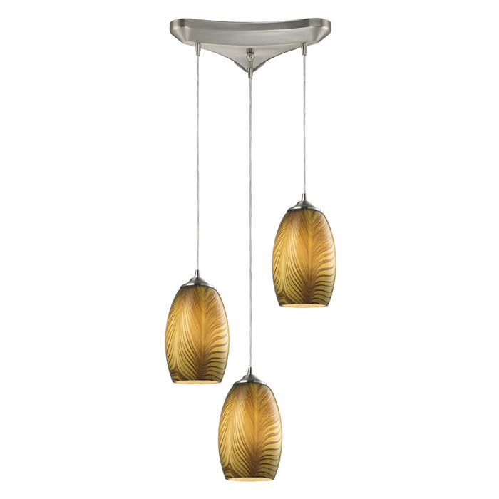 Tidewaters Configurable Multi Pendant - Satin Nickel