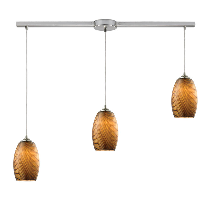 Tidewaters Configurable Multi Pendant - Satin Nickel