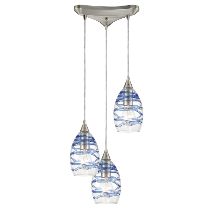 Vines Configurable Multi Pendant - Satin Nickel