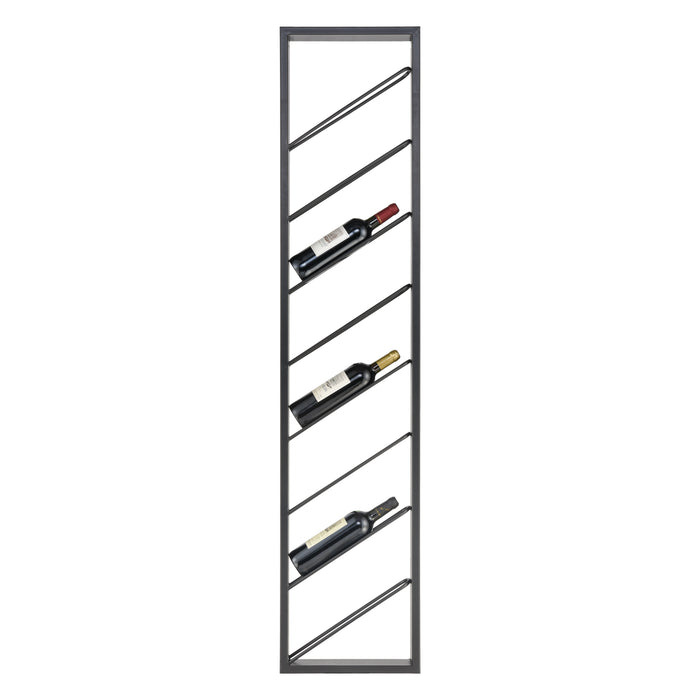 Wavertree Wine Rack - Angled Black