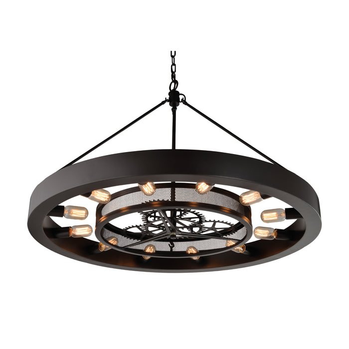 Chronology 39'' Wide 12-Light Chandelier - Oil Rubbed Bronze