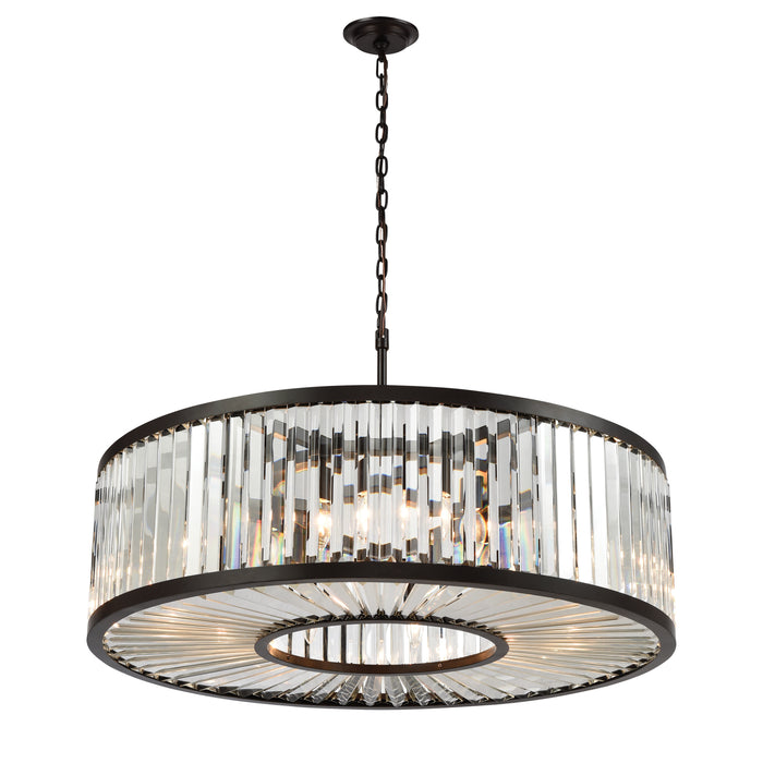 Palacial 35'' Wide 11-Light Chandelier - Oil Rubbed Bronze