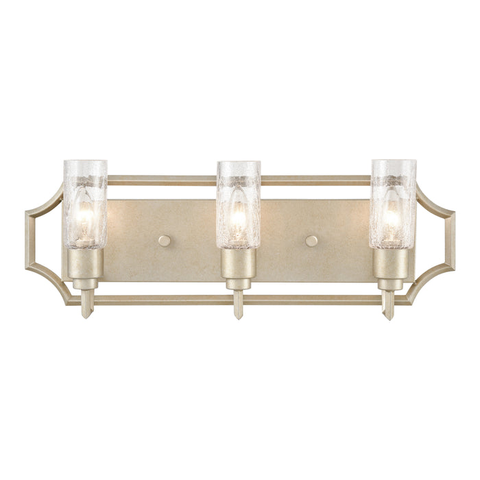 Cheswick 25'' Wide 3-Light Vanity Light - Aged Silver