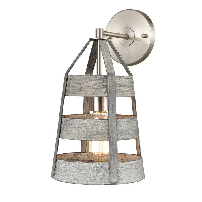 Brigantine 14'' High 1-Light Sconce - Weathered Driftwood