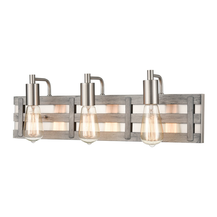 Brigantine 23'' Wide 3-Light Vanity Light - Weathered Driftwood