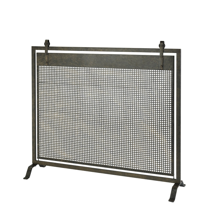 Bannockburn Fire Screen - Black