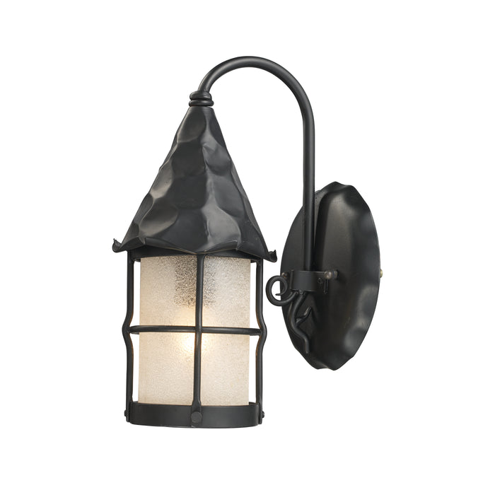 Rustica 14'' High 1-Light Outdoor Sconce - Matte Black