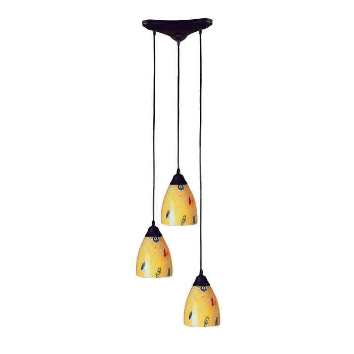 Classico Configurable Multi Pendant - Dark Rust