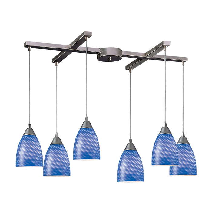 Arco Baleno Configurable Multi Pendant - Satin Nickel