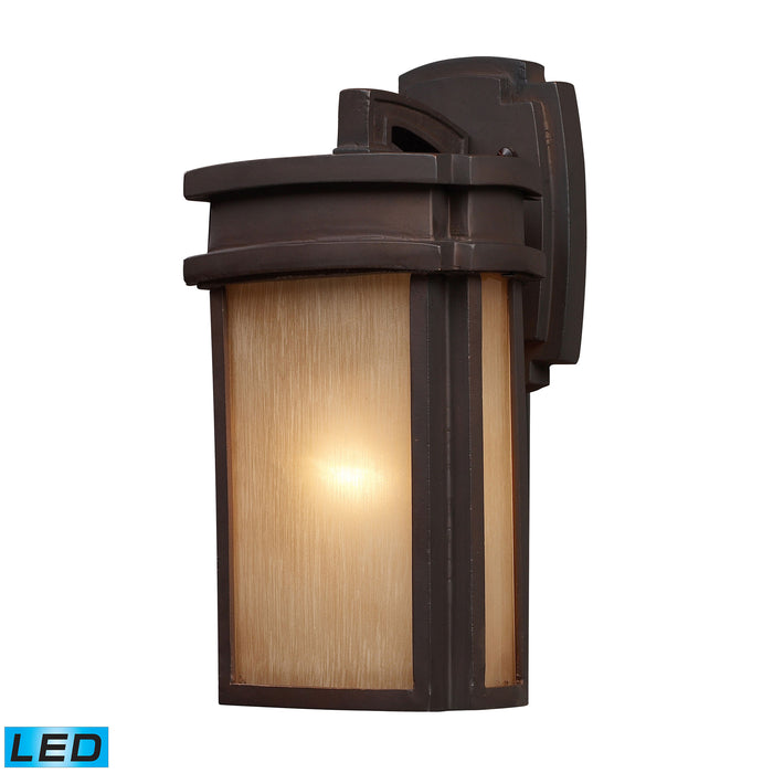 Sedona 13'' High 1-Light Outdoor Sconce - Clay Bronze