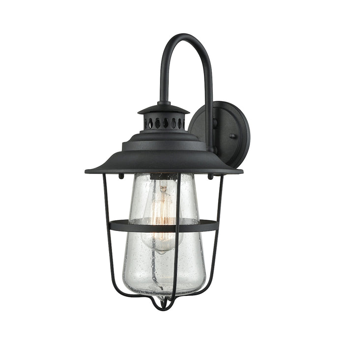 San Mateo 15'' High 1-Light Outdoor Sconce - Textured Matte Black