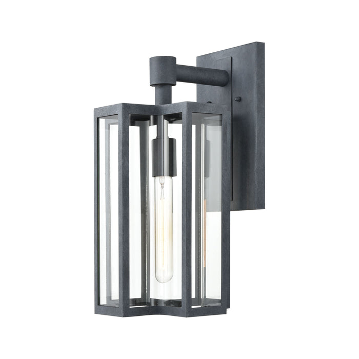 Bianca 16'' High 1-Light Outdoor Sconce - Aged Zinc