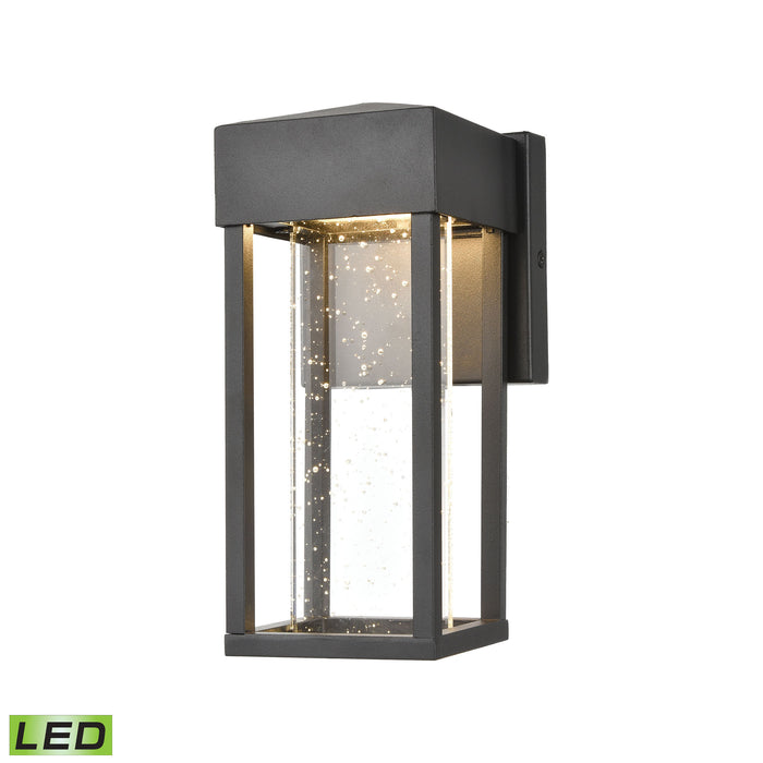 Emode 10'' High 1-Light Outdoor Sconce - Matte Black