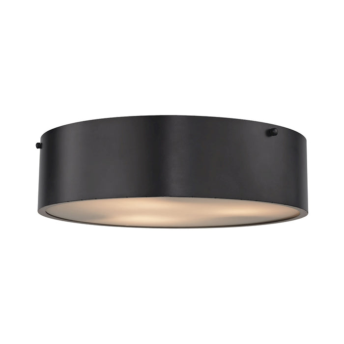 Clayton 16'' Wide 3-Light Flush Mount - Oil Rubbed Bronze