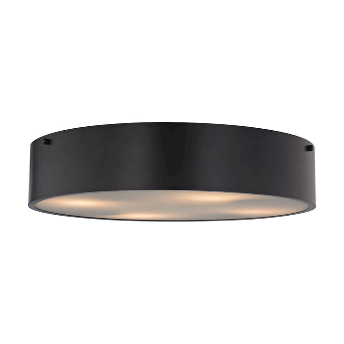 Clayton 21'' Wide 4-Light Flush Mount - Oil Rubbed Bronze