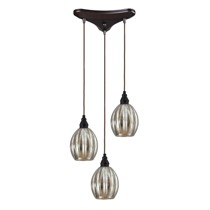 Danica Configurable Multi Pendant - Oiled Bronze