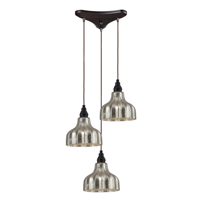 Danica Configurable Multi Pendant - Oiled Bronze