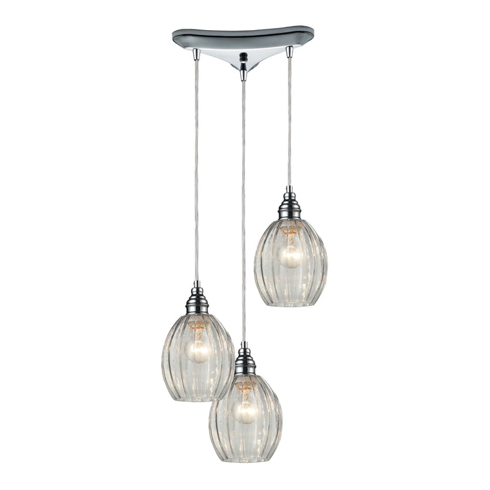 Danica Configurable Multi Pendant - Polished Chrome