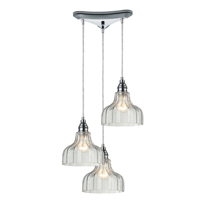 Danica Configurable Multi Pendant - Polished Chrome