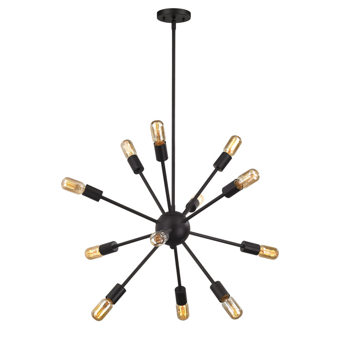 Delphine 27'' Wide 12-Light Chandelier - Oil Rubbed Bronze