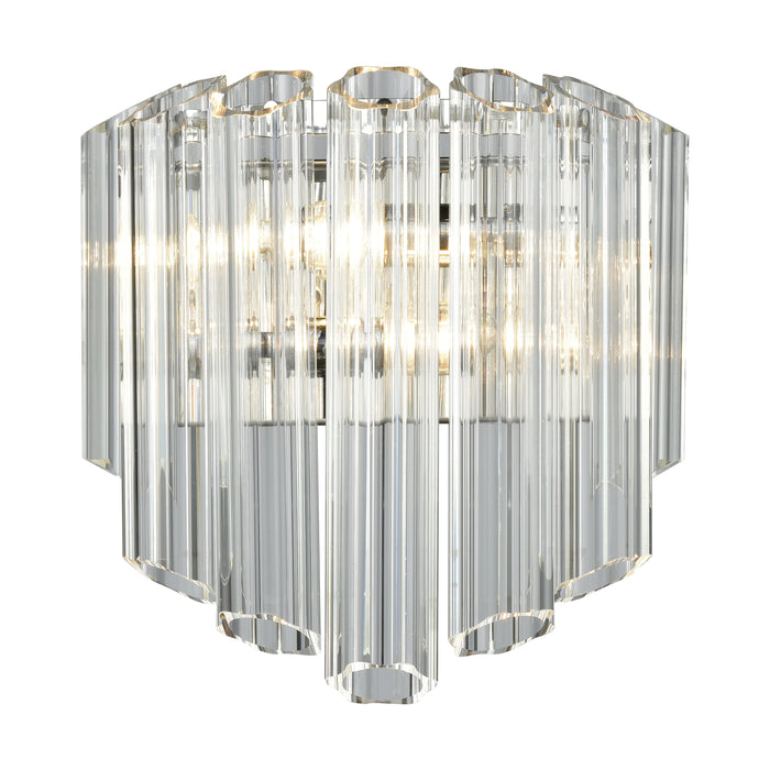 Carrington 11'' High 2-Light Sconce - Polished Chrome