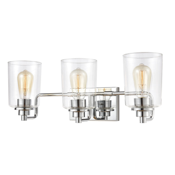 Robins 23'' Wide 3-Light Vanity Light - Polished Chrome