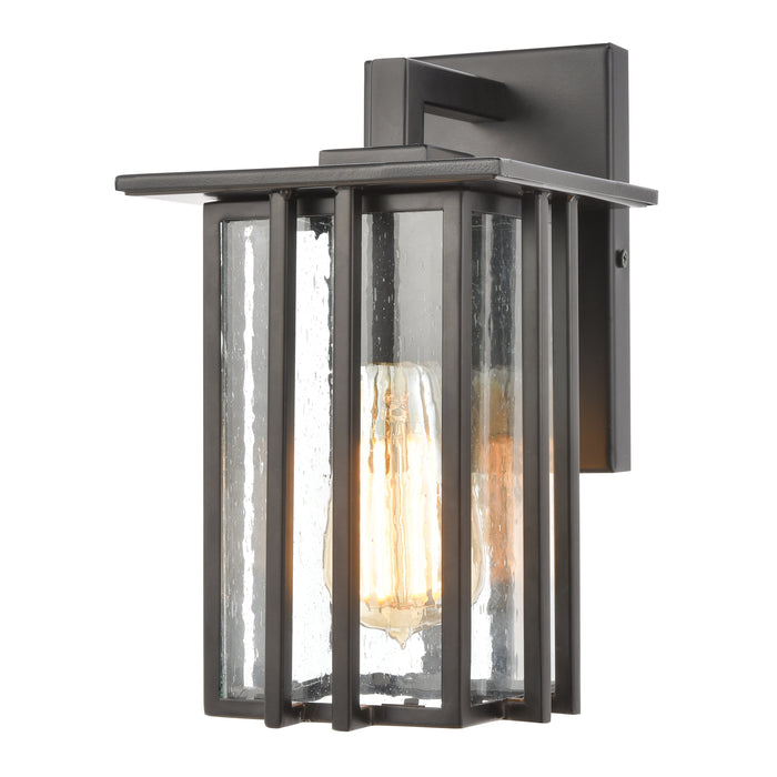 Radnor 10'' High 1-Light Outdoor Sconce - Matte Black