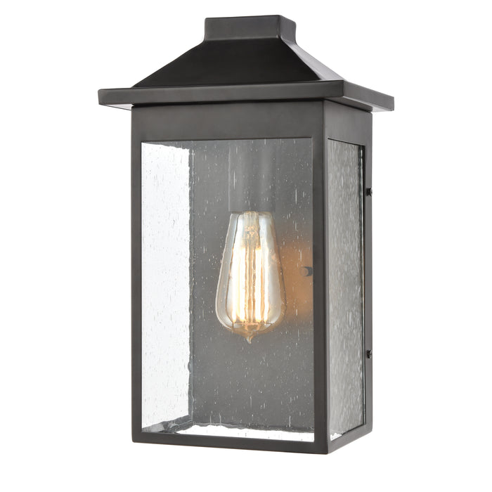 Lamplighter 13'' High 1-Light Outdoor Sconce - Matte Black