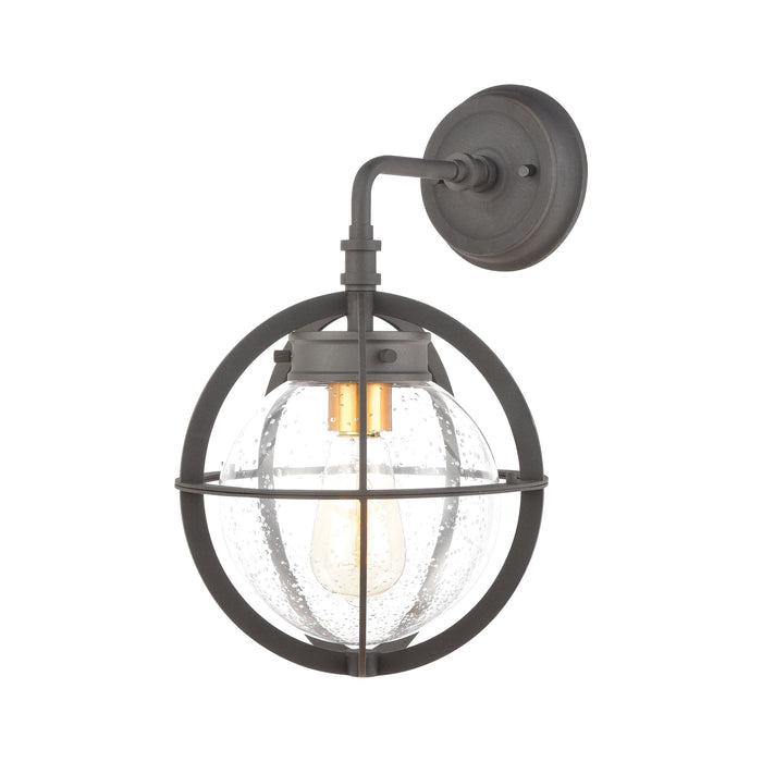 Davenport 15'' High 1-Light Outdoor Sconce - Charcoal