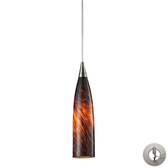 Lungo 3'' Wide 1-Light Mini Pendant - Satin Nickel