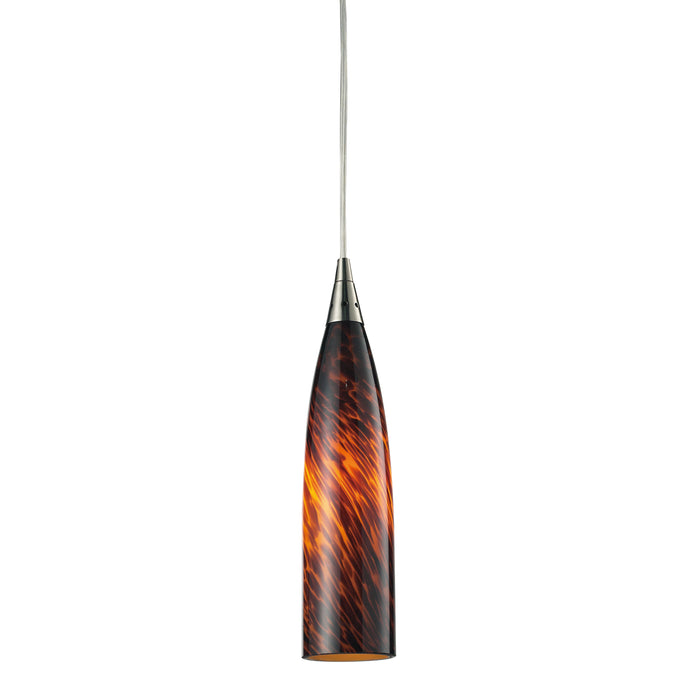 Lungo 3'' Wide 1-Light Mini Pendant - Satin Nickel