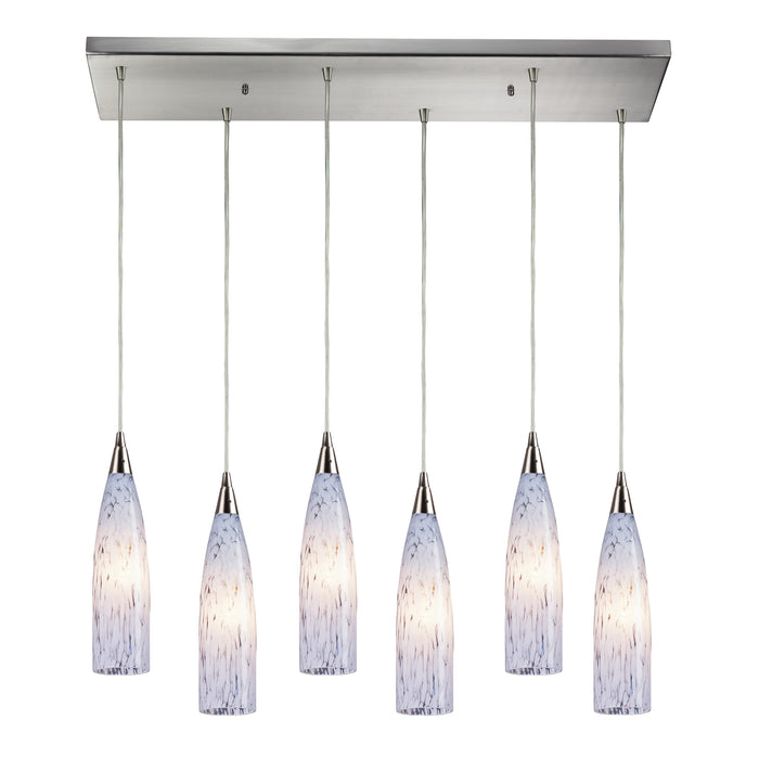 Lungo Configurable Multi Pendant - Satin Nickel