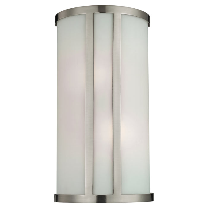 Wall Sconces 14'' High 2-Light Sconce - Brushed Nickel