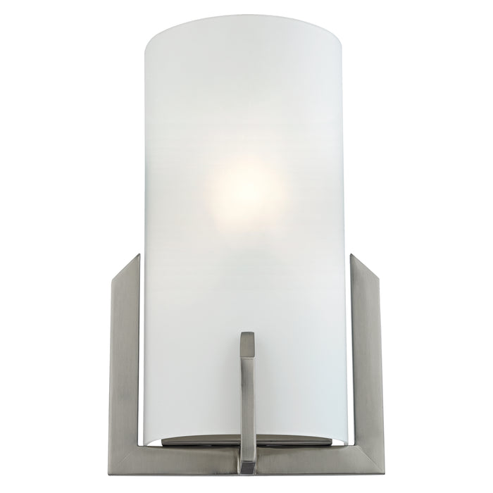 Wall Sconces 12'' High 1-Light Sconce - Brushed Nickel