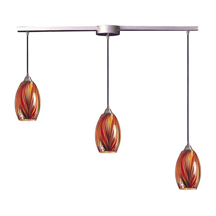 Mulinello Configurable Multi Pendant - Satin Nickel