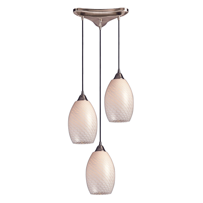 Mulinello Configurable Multi Pendant - Satin Nickel