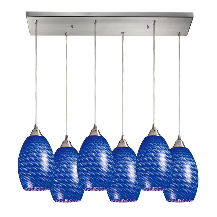 Mulinello Configurable Multi Pendant - Satin Nickel