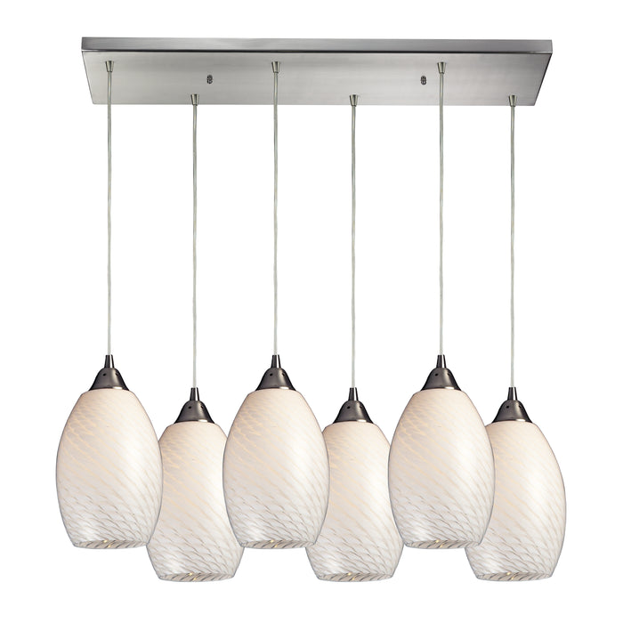 Mulinello Configurable Multi Pendant - Satin Nickel