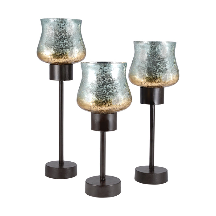 Boseman Candleholder - Set of 3