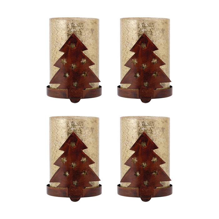 Tree Votives (Set of 4)