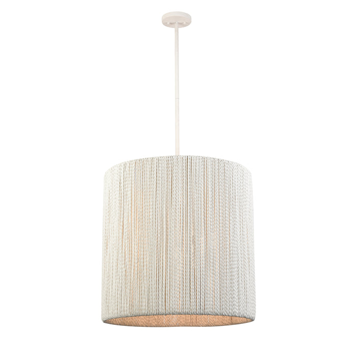 Sophie 23'' Wide 3-Light Pendant - White Coral