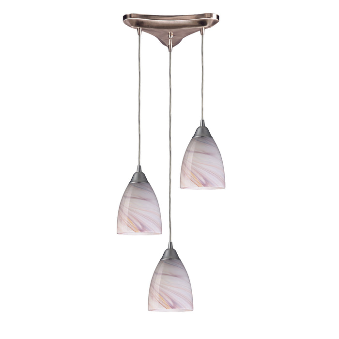 Pierra Configurable Multi Pendant - Satin Nickel