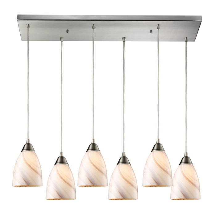 Pierra Configurable Multi Pendant - Satin Nickel