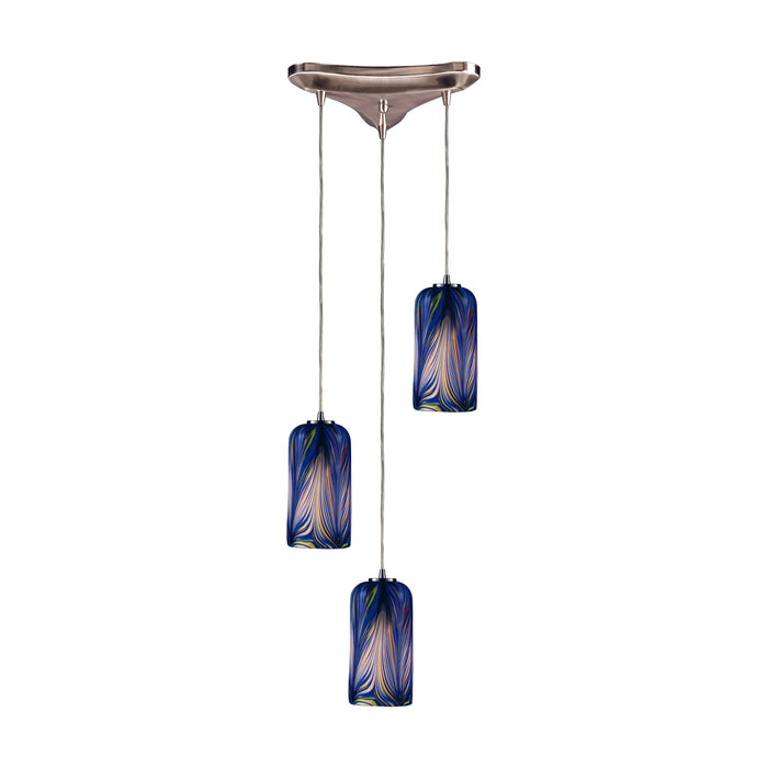 Molten Configurable Multi Pendant - Satin Nickel