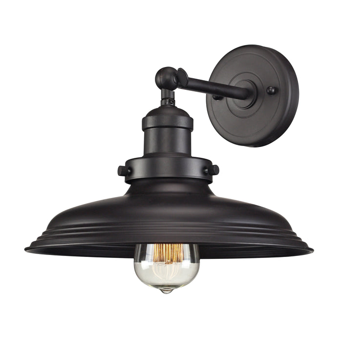 Newberry 9'' High 1-Light Sconce - Oil Rubbed Bronze