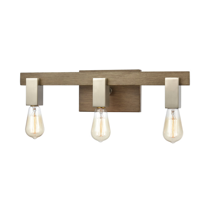 Axis 21'' Wide 3-Light Vanity Light - Satin Nickel